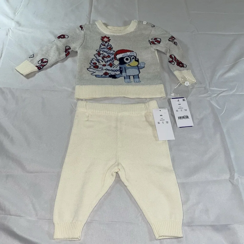 Bluey NB Christmas‎ Outfit W-405